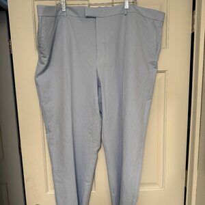 MNG Mango Light Blue Tailored Women's Trousers. Size 22.